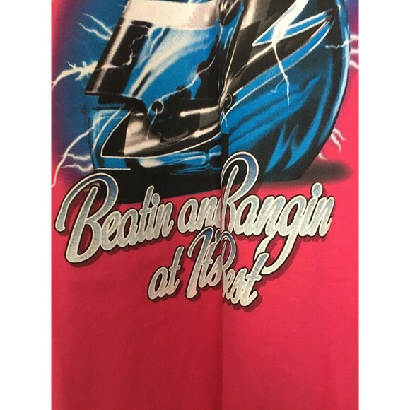 Gildan Adult Unisex Graphic Print T-Shirt "Virginia Beach 2012" Size M Pink - Picture 12 of 12